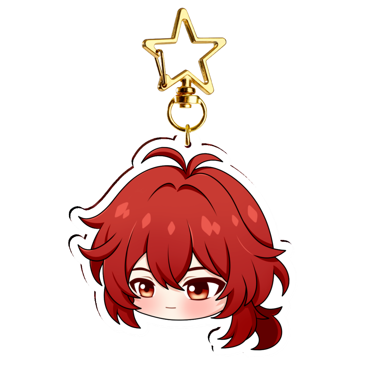Genshin Impact - Acrylic Keychain [art by SHINSIREN]