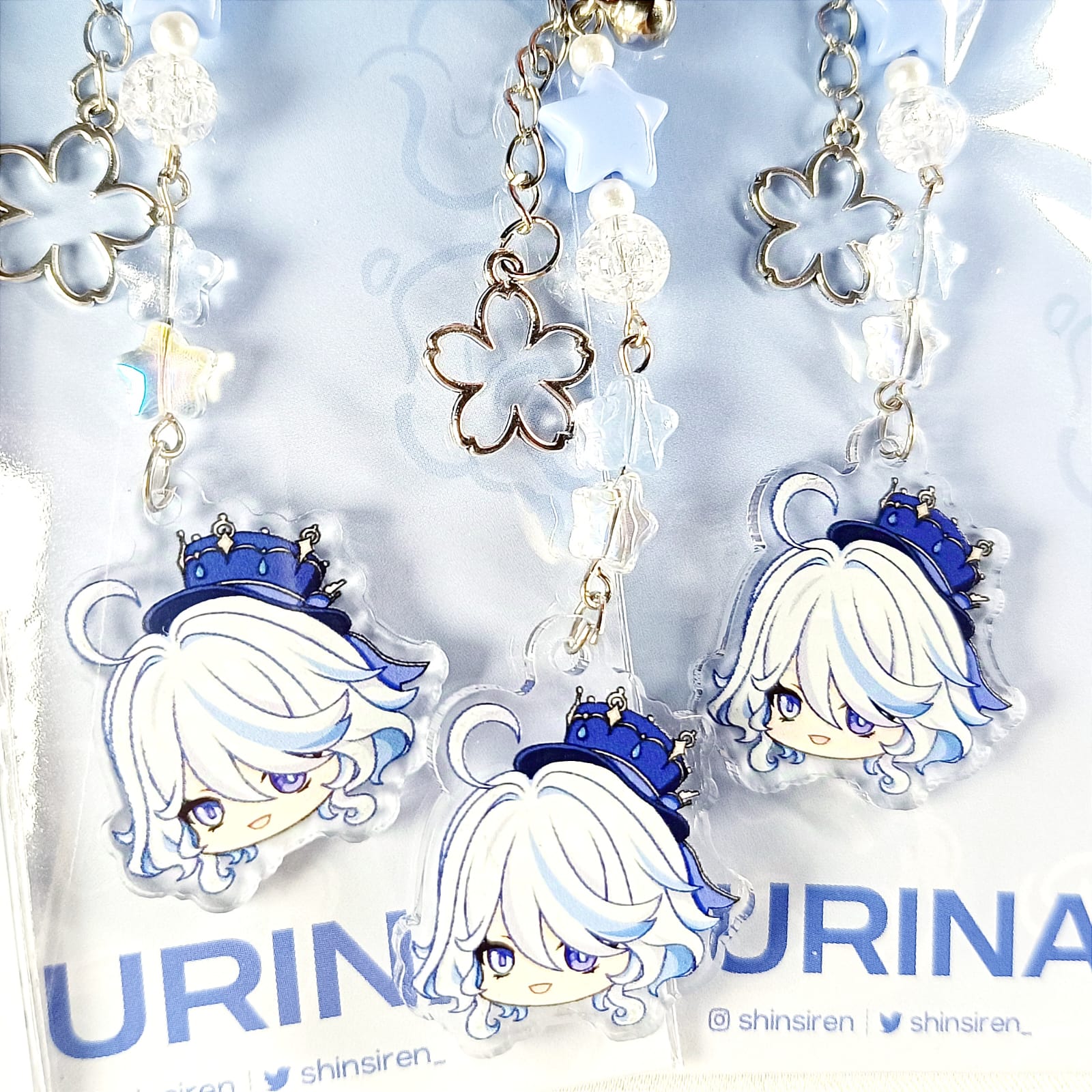 Genshin Impact - Charm Phone Strap [art by SHINSIREN]