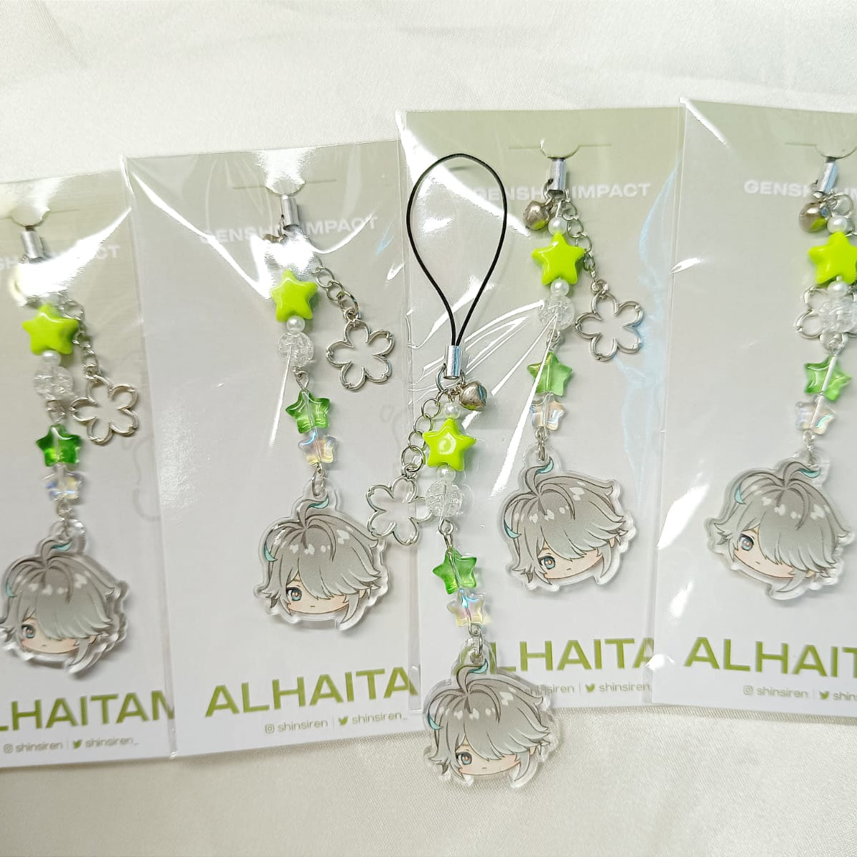Genshin Impact - Charm Phone Strap [art by SHINSIREN]