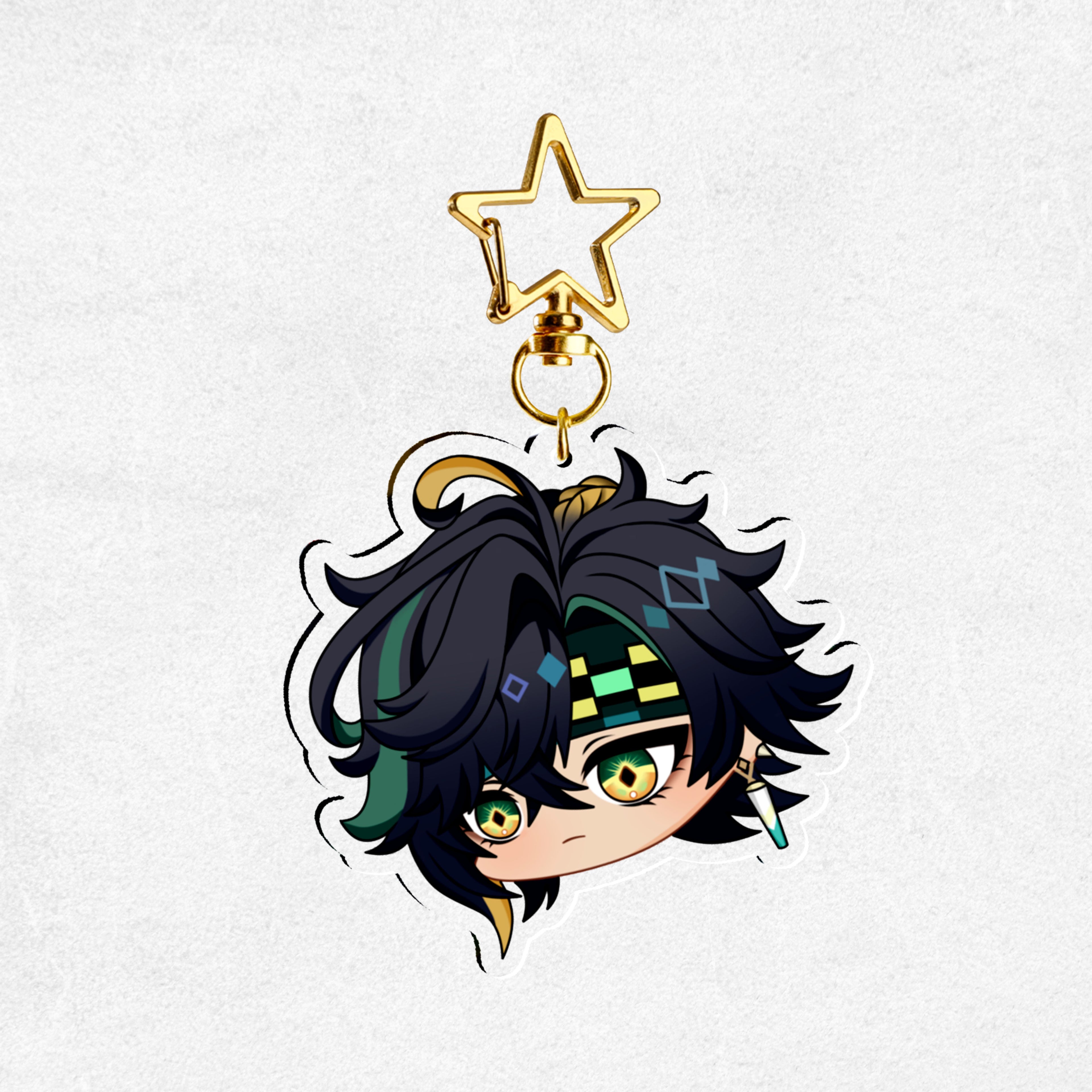Genshin Impact - Acrylic Keychain [art by SHINSIREN]