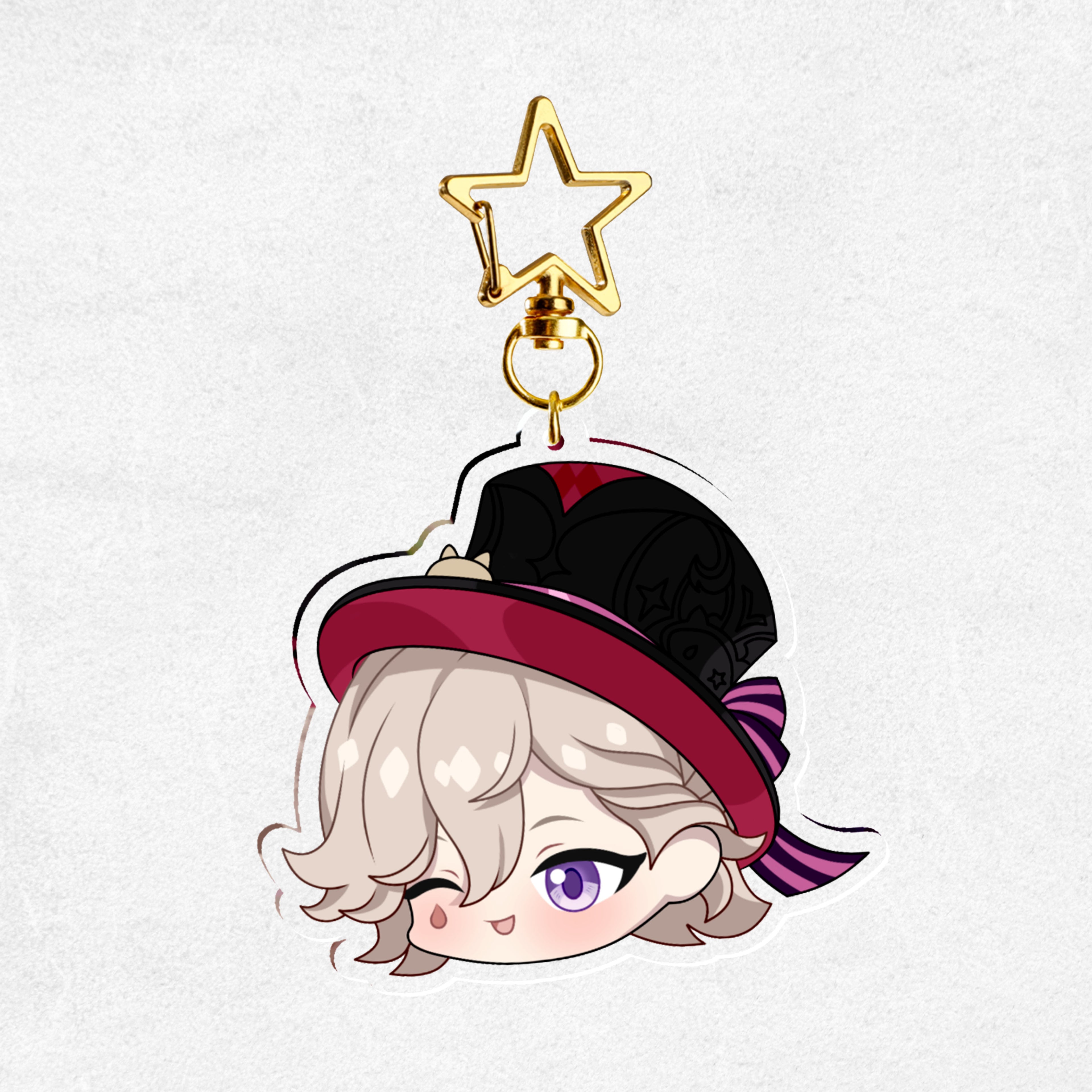 Genshin Impact - Acrylic Keychain [art by SHINSIREN]