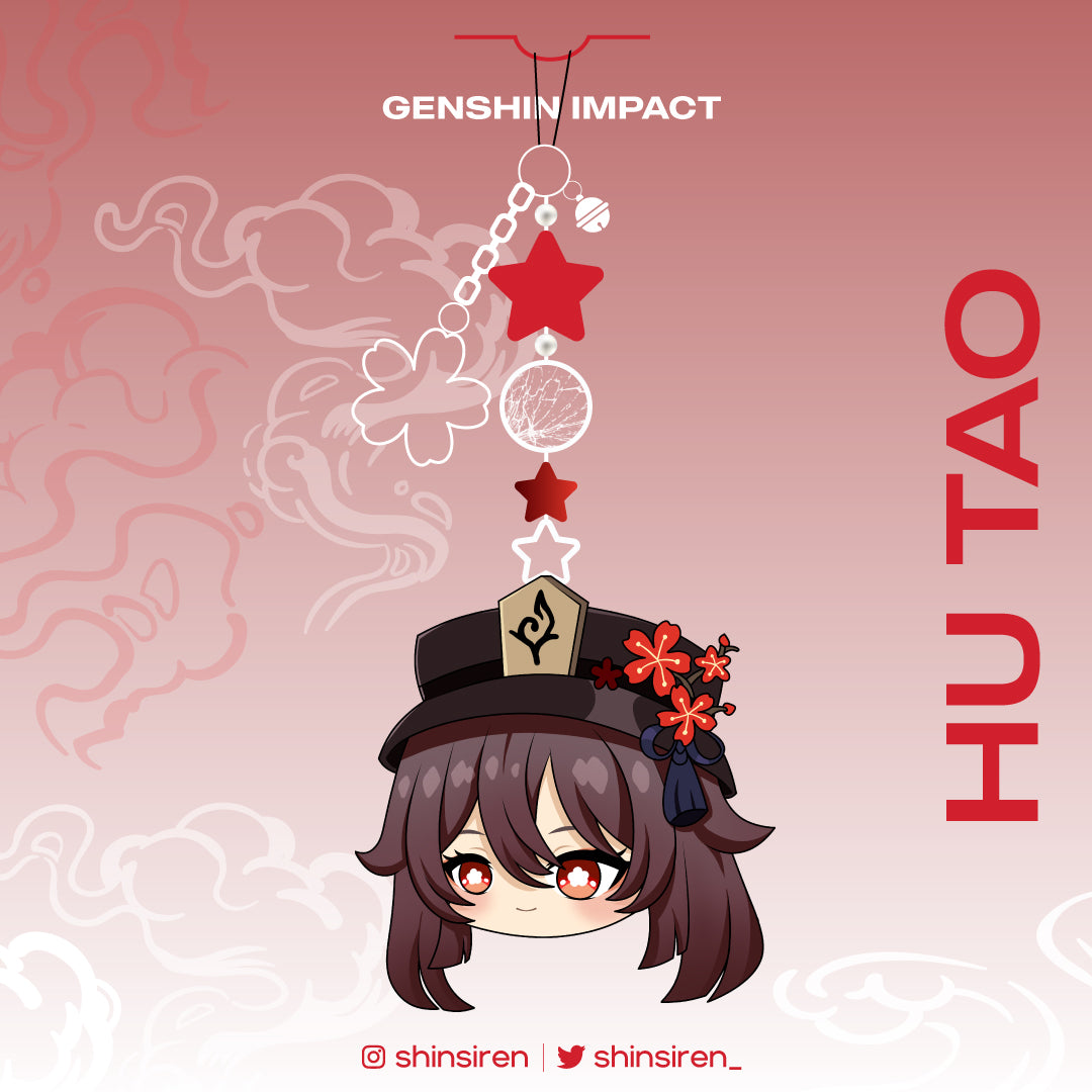 Genshin Impact - Charm Phone Strap [art by SHINSIREN]