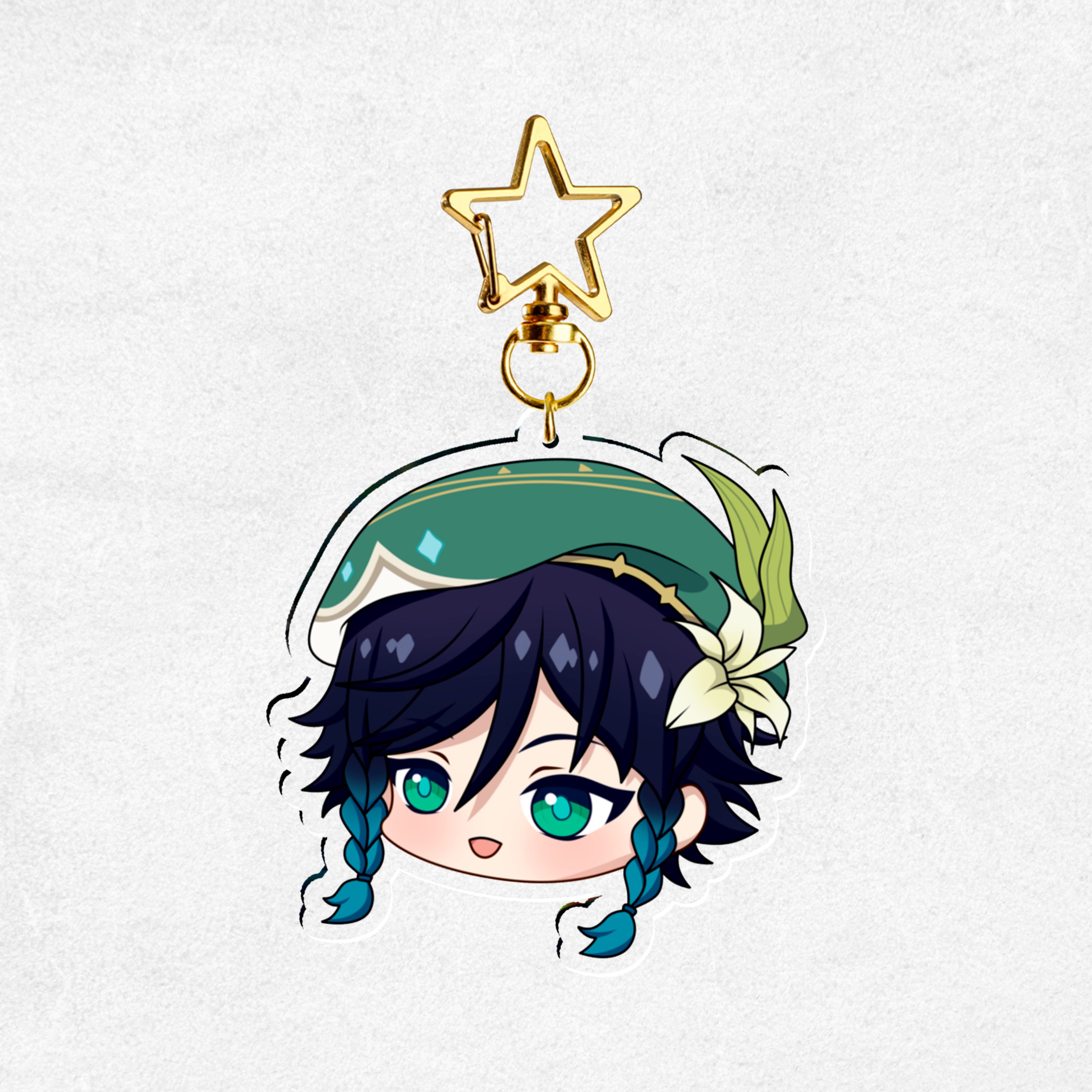 Genshin Impact - Acrylic Keychain [art by SHINSIREN]