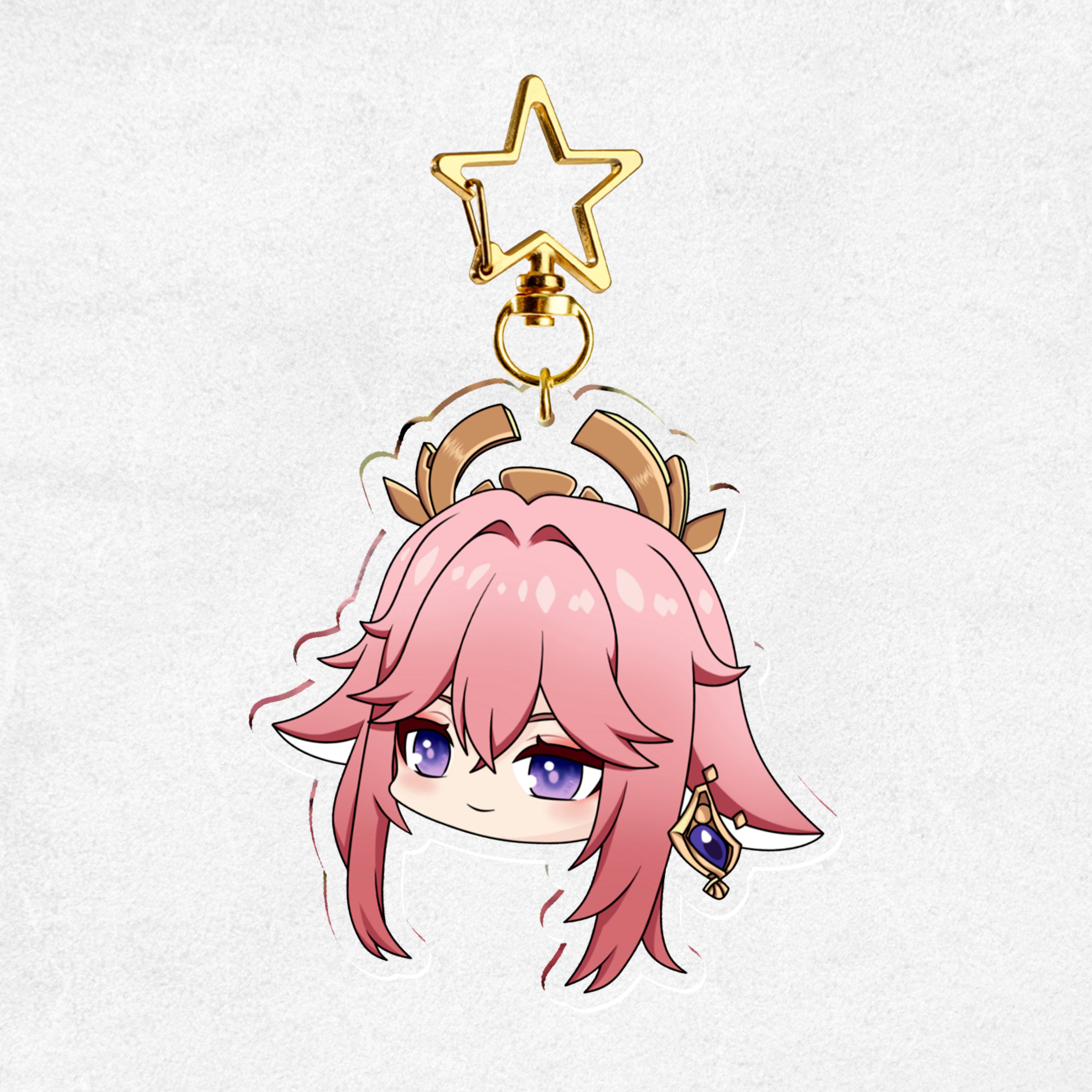 Genshin Impact - Acrylic Keychain [art by SHINSIREN]
