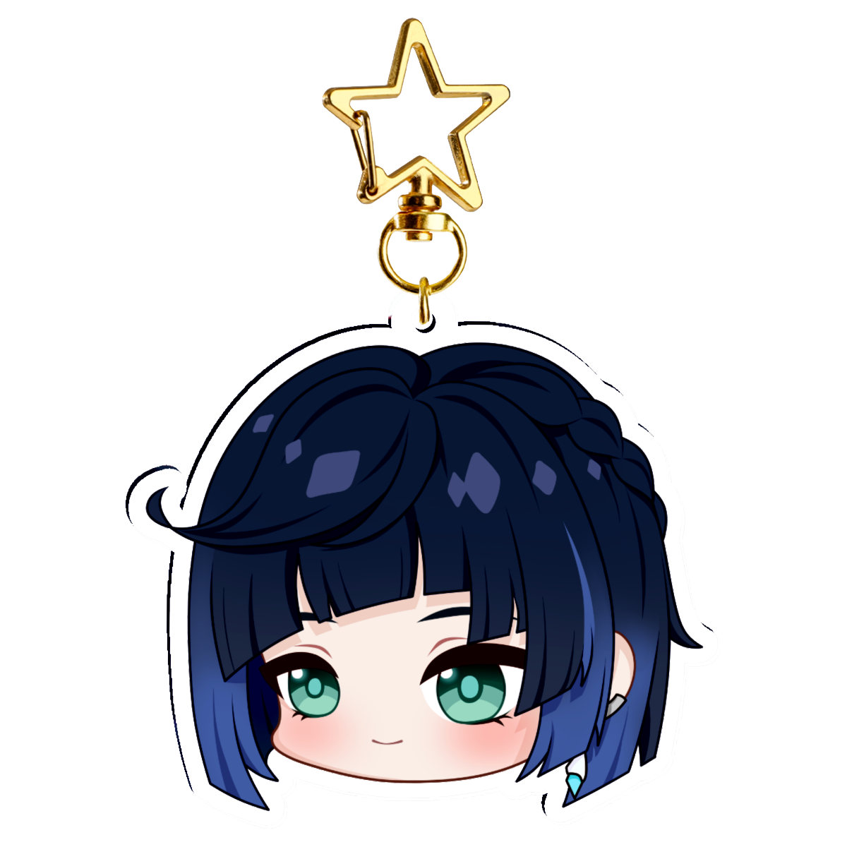 Genshin Impact - Acrylic Keychain [art by SHINSIREN]