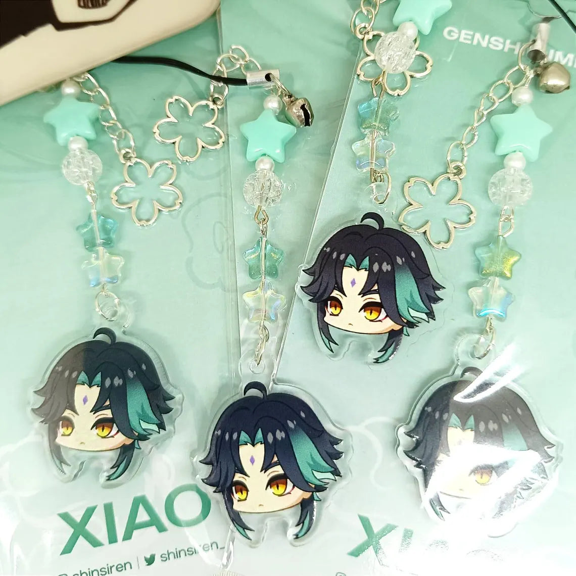 Genshin Impact - Charm Phone Strap [art by SHINSIREN]