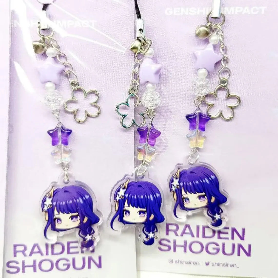 Genshin Impact - Charm Phone Strap [art by SHINSIREN]