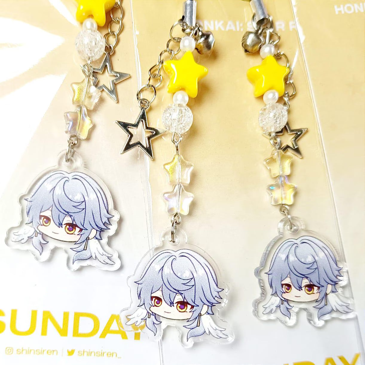 Honkai Star Rail - Charm Phone Strap [art by SHINSIREN]