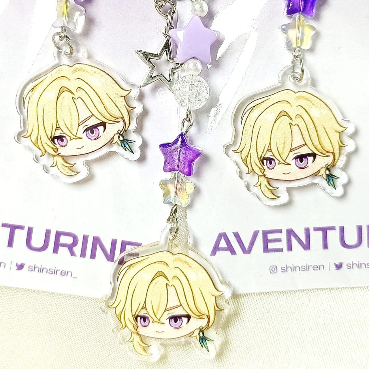 Honkai Star Rail - Charm Phone Strap [art by SHINSIREN]