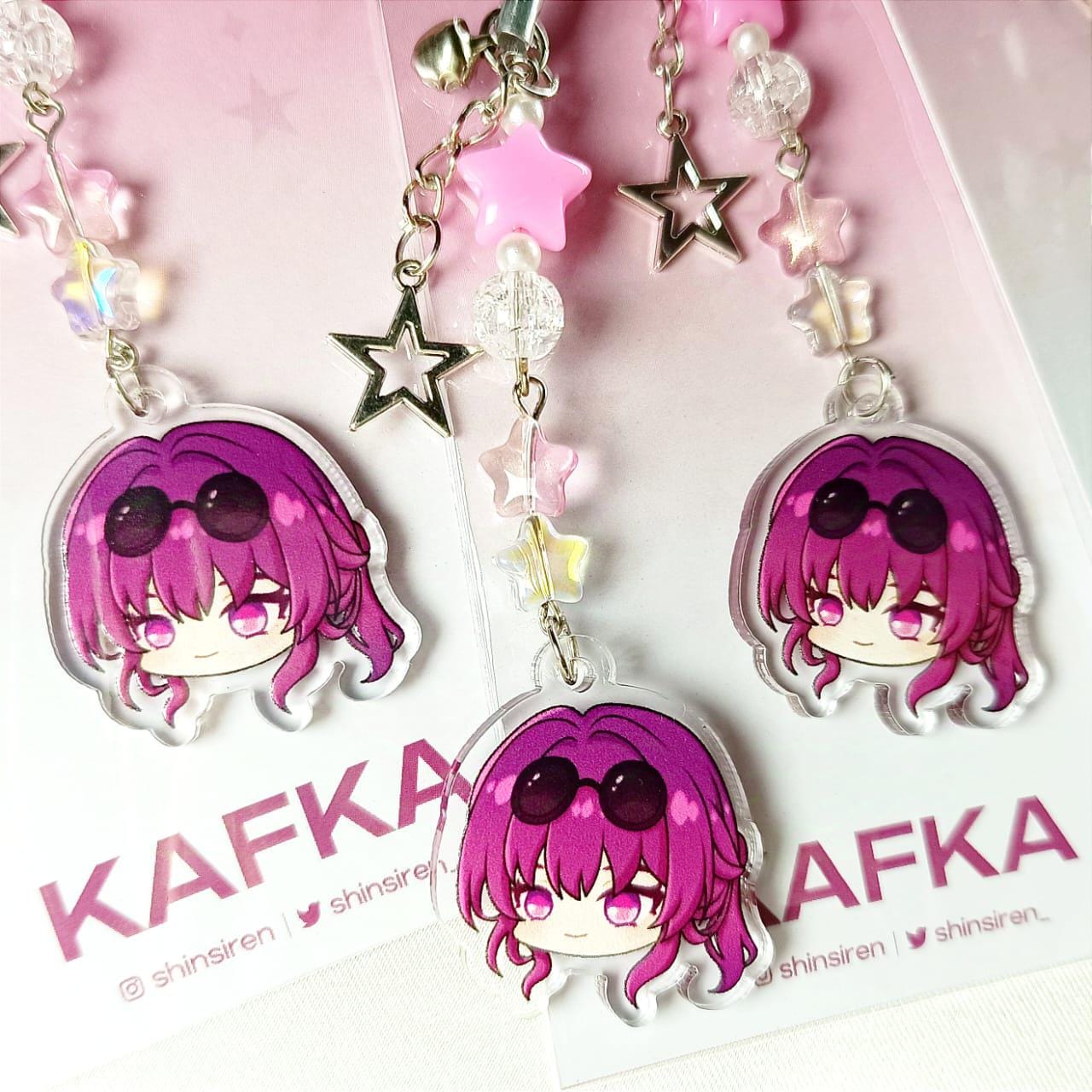 Honkai Star Rail - Charm Phone Strap [art by SHINSIREN]
