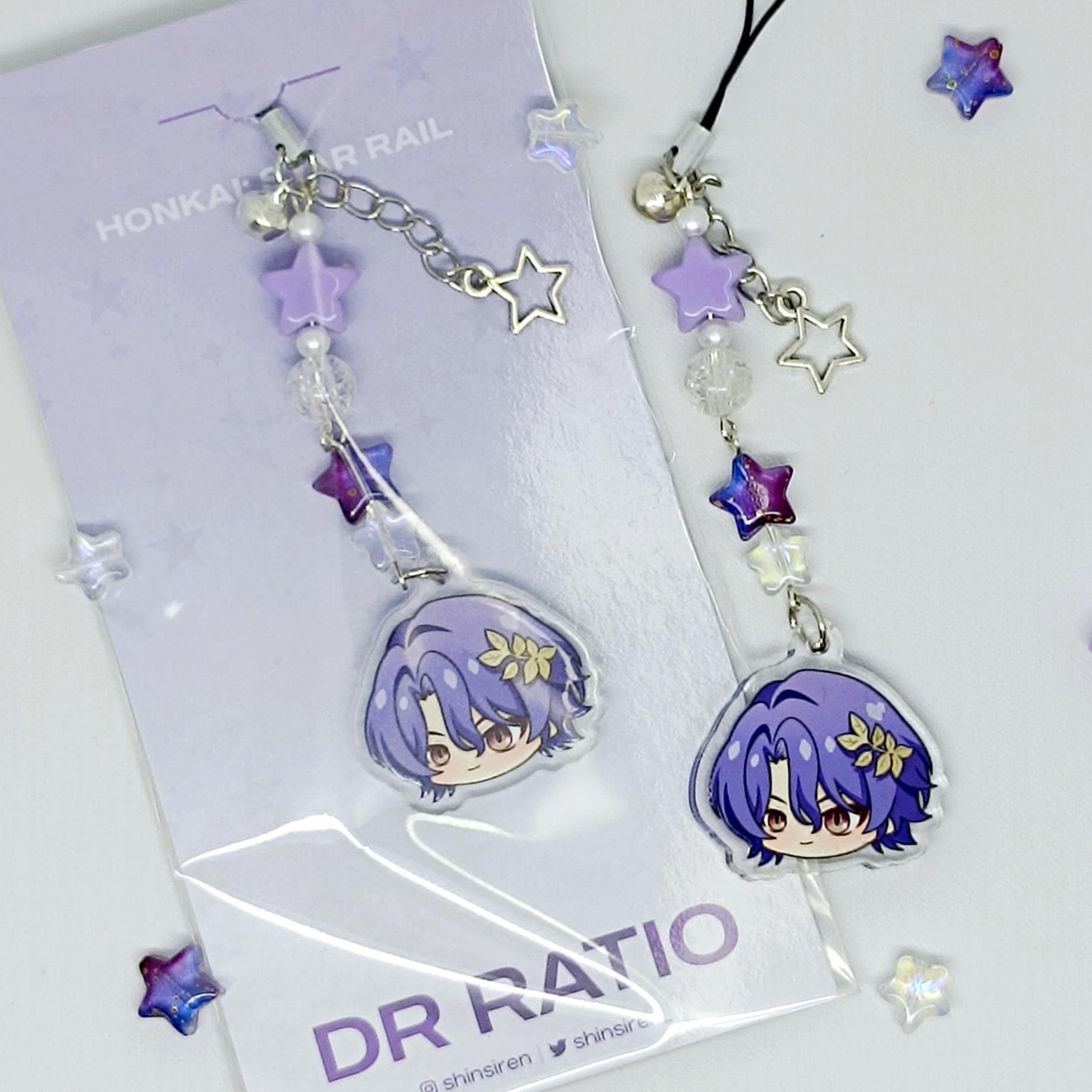 Honkai Star Rail - Charm Phone Strap [art by SHINSIREN]